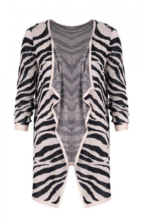 Zebra-Vest-Beige