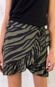 zebra-wikkelrokken