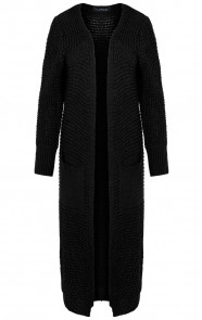 Overknee-Vest-Dames-Zwart
