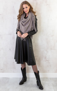 Poncho-Sjaal-Fringe-Taupe-2