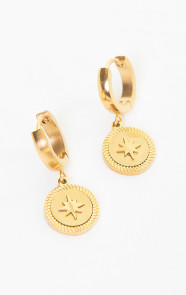 Oorbellen-Luxury-Star-Goud-1