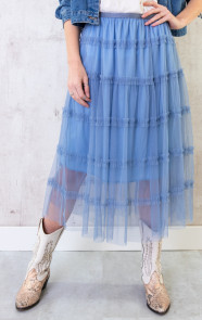 Tule-Rok-Jeansblauw-1
