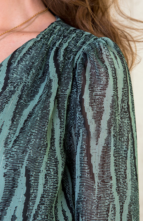 Zebra-Laagjes-Jurk-Turquoise-4