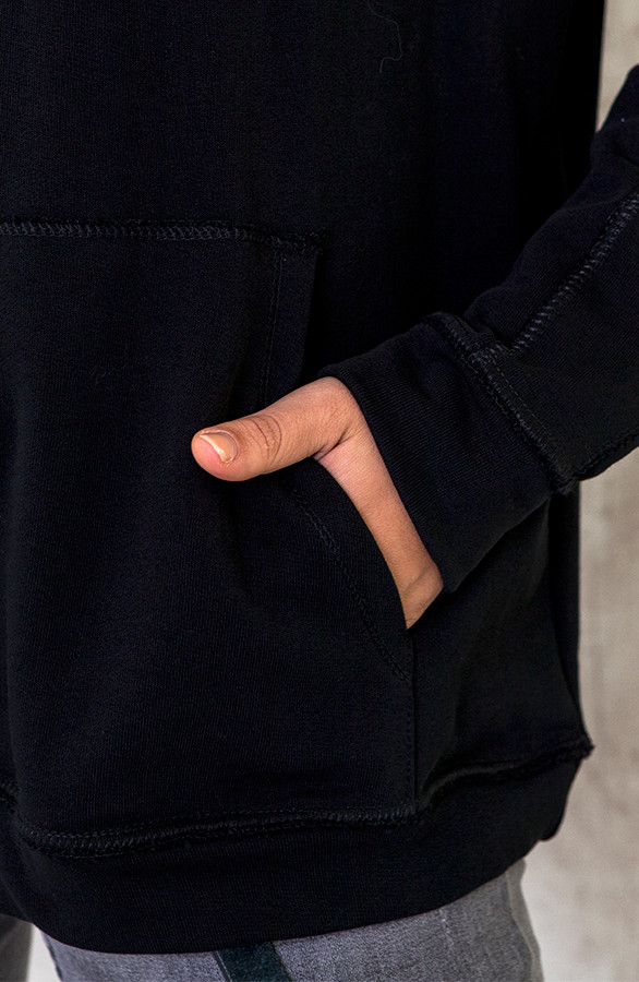 Hoodie-Met-Capuchon-Zwart-2