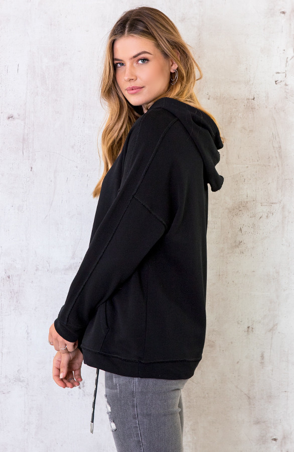Hoodie-Met-Capuchon-Zwart-4
