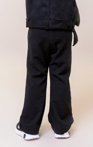 Flared-Broek-Kids-Zwart-1