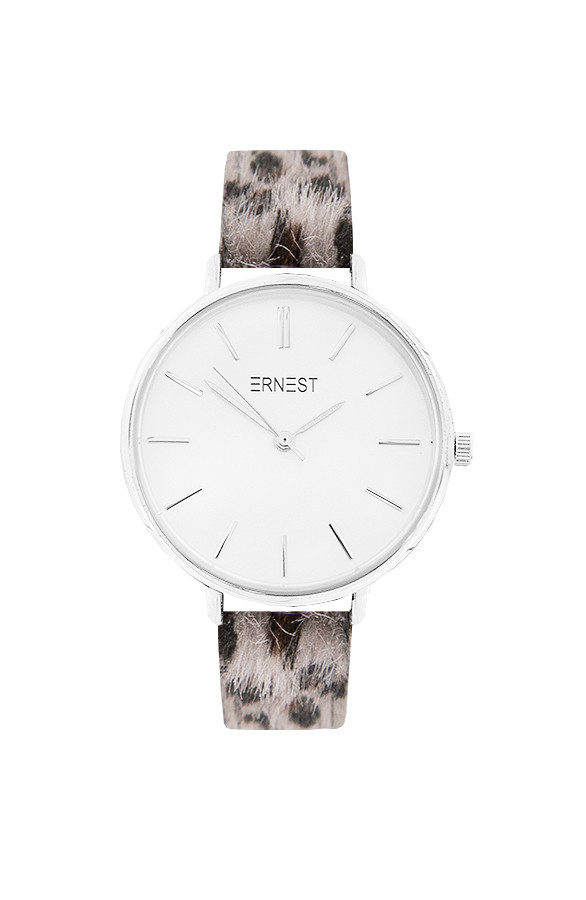 Panter-Horloge-Dames-Grijs