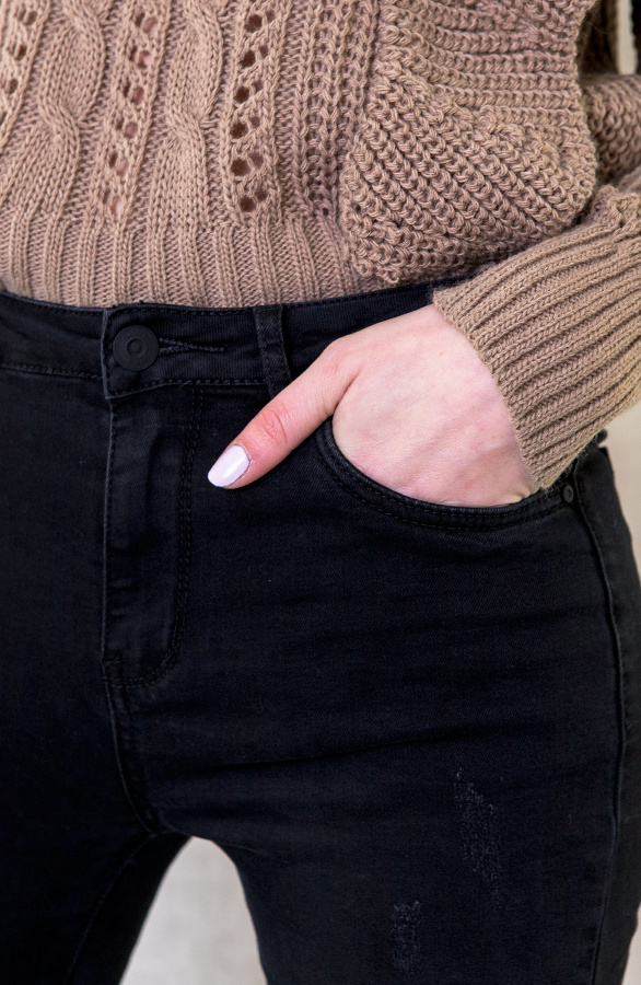 Skinny-High-Waisted-Jeans-Donker-1