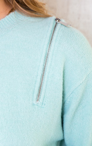 Zip-Trui-Mint