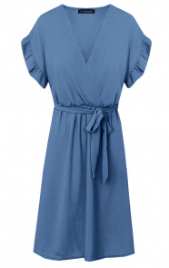 St.-Tropez-Jurk-Jeansblauw-1