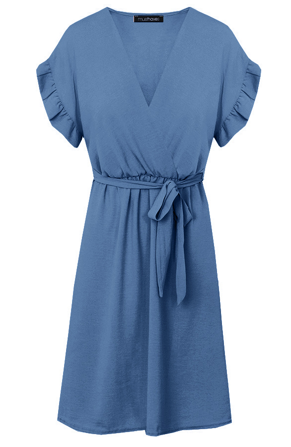 St.-Tropez-Jurk-Jeansblauw-1
