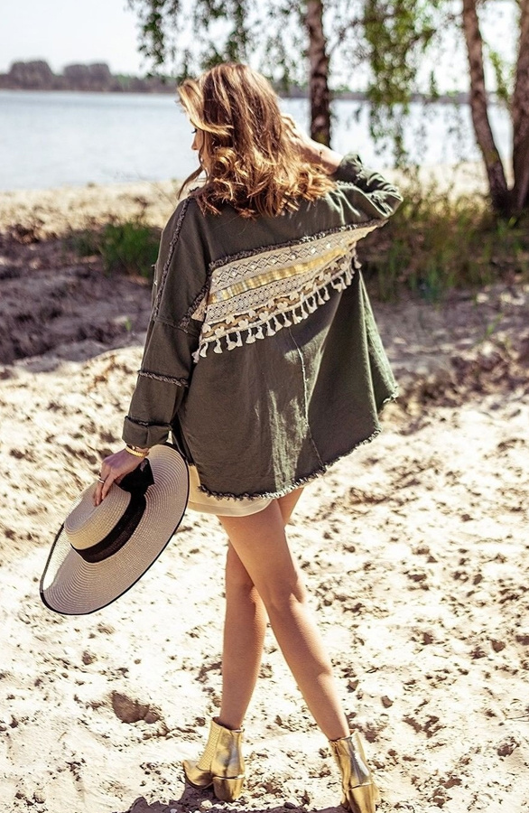 Ibiza-Tassel-Jacket-Army-1