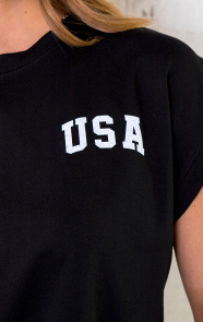 Oversized-USA-Top-Zwart-3