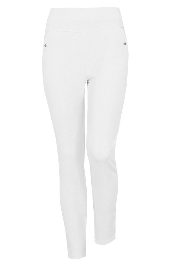 Stretch-Pocket-Tregging-Wit