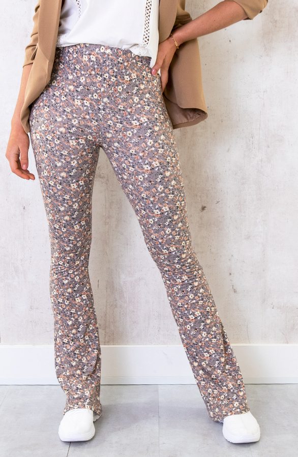 Flared-Broek-Bloemen-Taupe-5