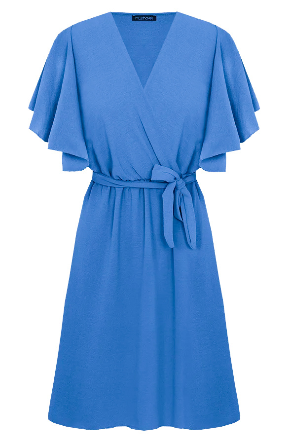 Florence-Jurk-Jeansblauw