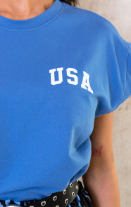 Oversized-USA-Top-Jeansblauw-3