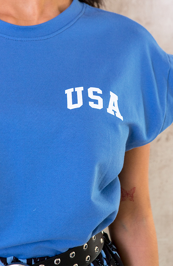 Oversized-USA-Top-Jeansblauw-3