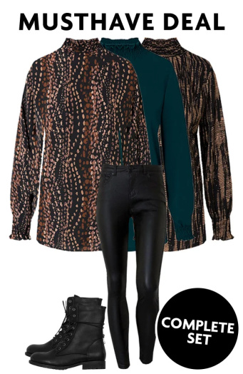 Musthave-Deal-Complete-Set-Coating-Col-Blouse1