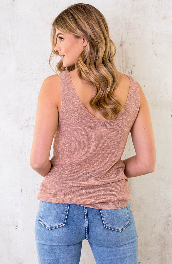 Lurex-Top-Loose-Fit-Rose-Goud-4