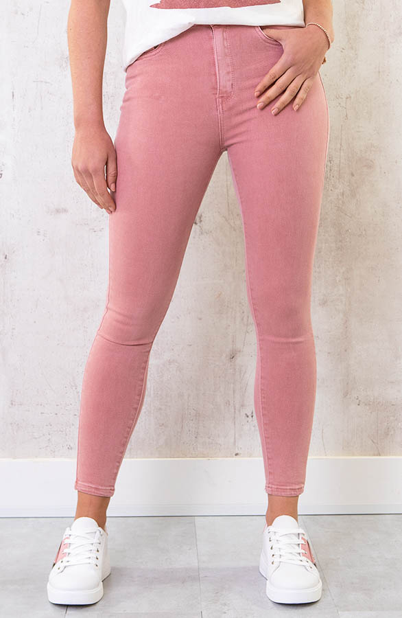 Skinny-Jeans-High-Waist-Dust-Roze-3