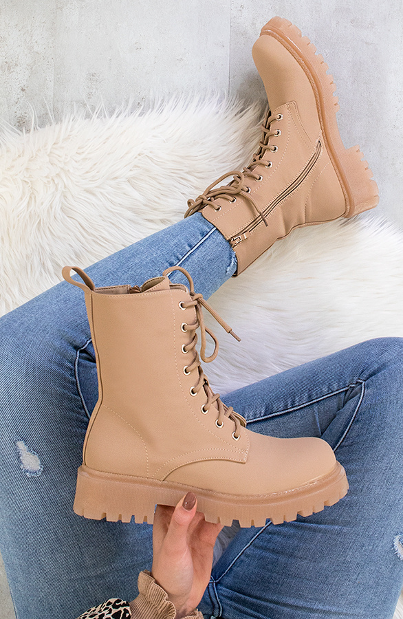 Veterboots-Mat-Camel