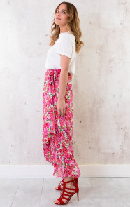 Summer-Vibes-Midi-Rok-Fuchsia-2