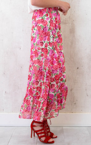 Summer-Vibes-Midi-Rok-Fuchsia-5