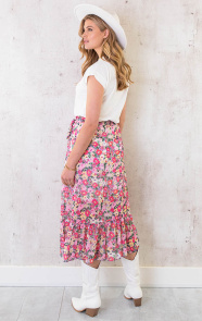 Overslag-Bloemen-Rok-Midi-4