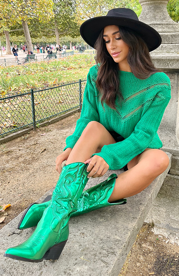 Detailed-Sweater-Bright-Green-4