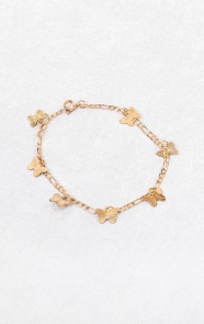 Butterfly-Armband-Bedel-Goud