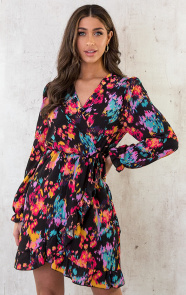 Overslag-Print-Jurk-Multicolor-4