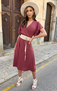 Florence-Midi-Jurk-Dust-Roze-3