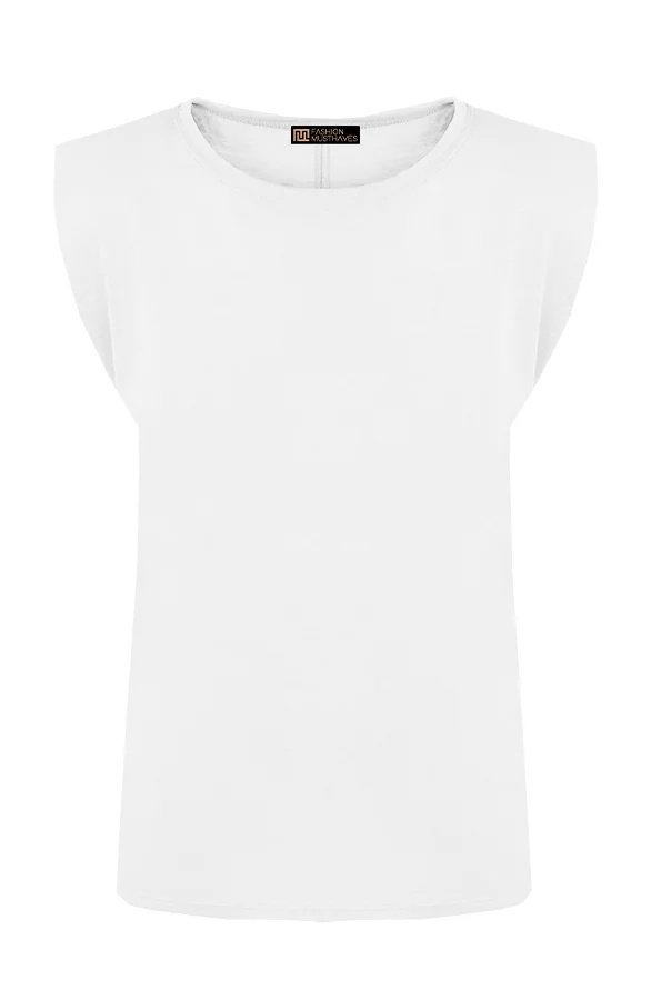 Top-Met-Schoudervulling-Wit