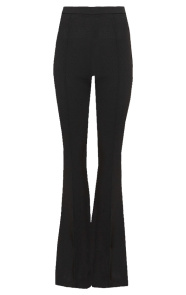 Janine-Flared-Broek-Met-Stiksel-Zwart-1