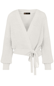 Strik-Vest-Gebreid-Beige