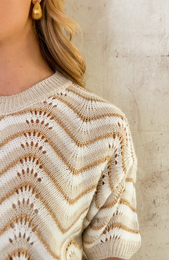 Zigzag-Trui-Beige-Lurex-4