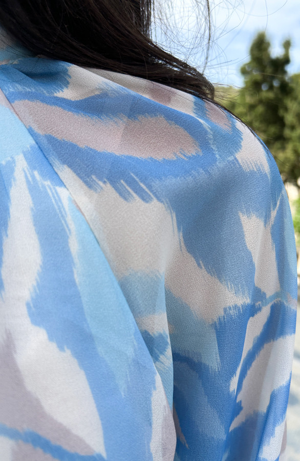 Jurk-Met-Wijde-Mouwen-Blue-15