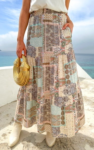 Katoenen-Bohemian-Midi-Skirt-Beige-7