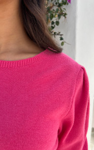 Knitted-Top-Met-Pofmouwen-Fuchsia-60-1