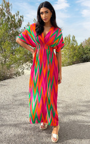 Maxi-Dress-Colorful-Zigzag-Roze-91-2