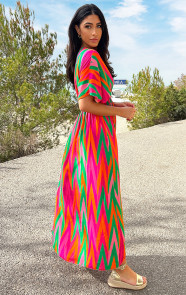 Maxi-Dress-Colorful-Zigzag-Roze-91-4