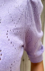 Hartjes-Knitted-Pofmouwen-Top-Lila