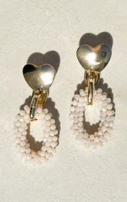 Lovely-Beads-Oorbellen-Ecru