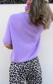 Oversized-Soft-Trui-Korte-Mouw-Lila-9