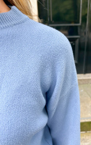 Luxury-Soft-Trui-Wijde-Mouw-Jeansblauw-70
