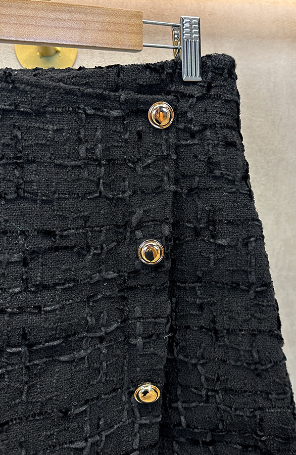 Boucl-Button-Short-Zwart-1
