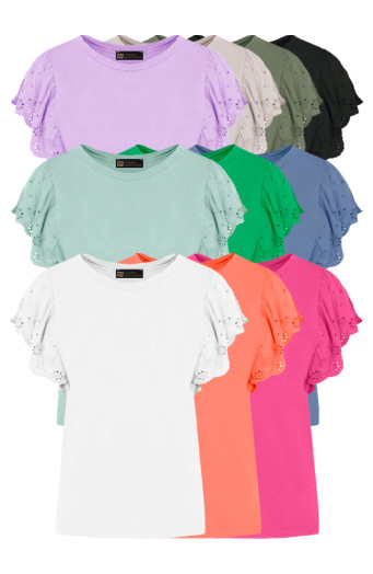 Must-have-Angebot: Rüschenbestickte Tops