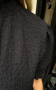 Smocked-Col-Top-Zwart-46