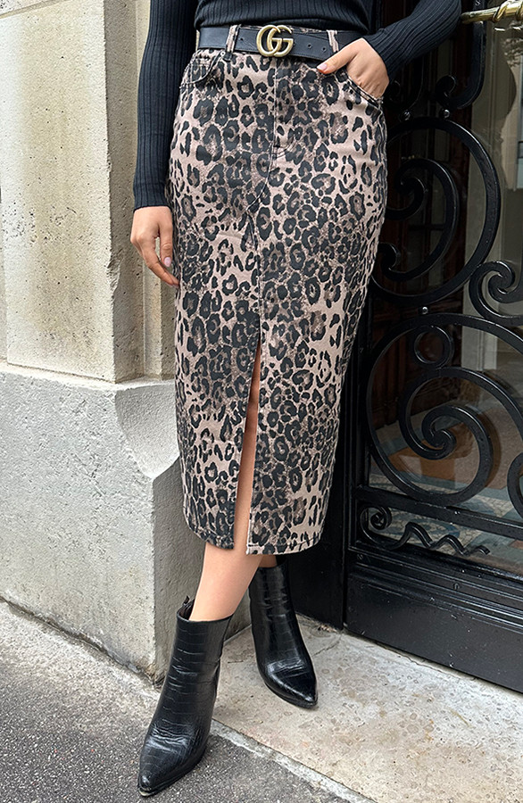 Spijkerrok-Met-Split-Leopard-Taupe-463